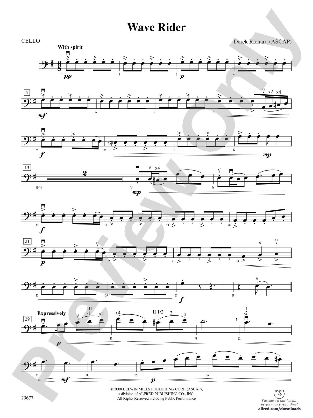 Wave Rider: Cello
