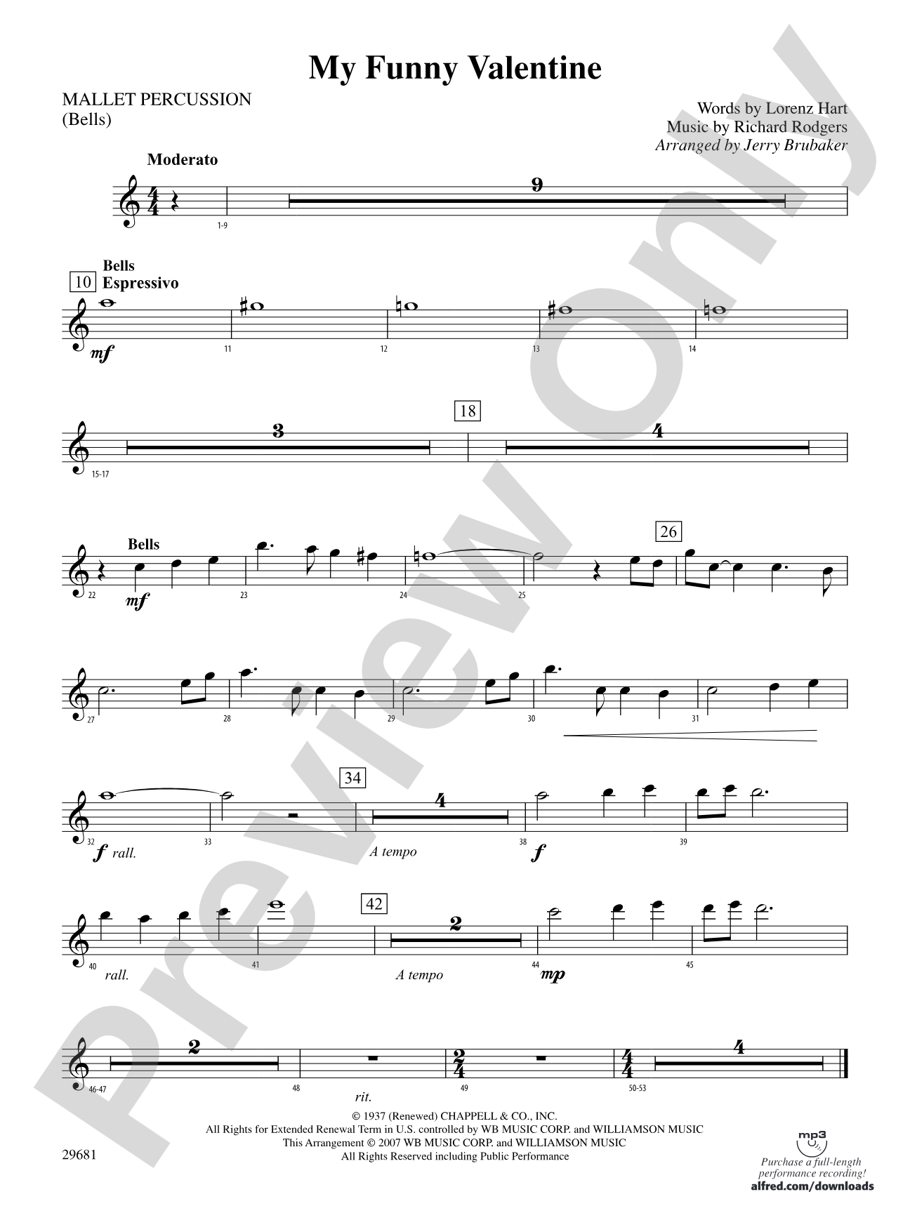 My Funny Valentine: Mallets