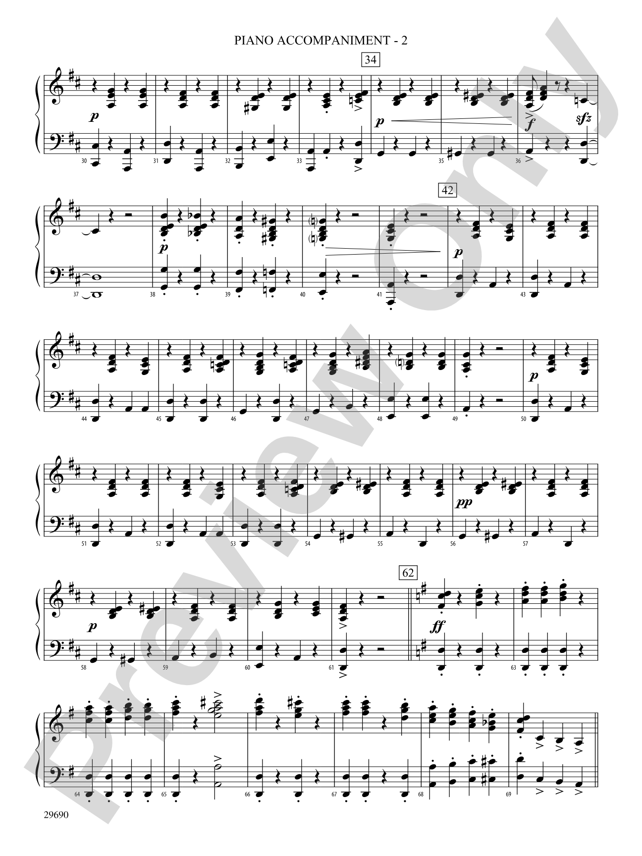 Fiddle-Faddle (for Soloist and String Orchestra): Piano Accompaniment