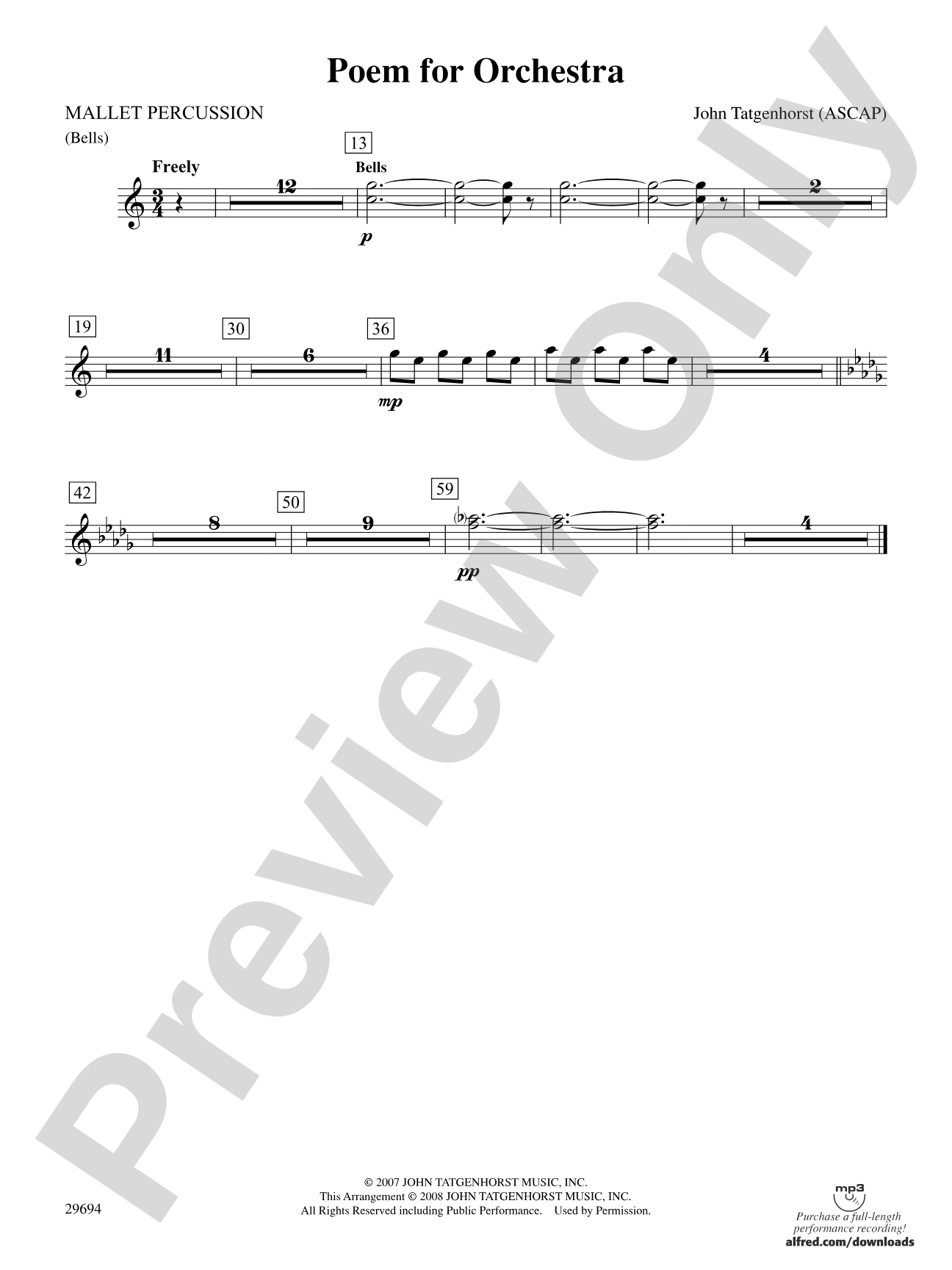 Poem for Orchestra: Mallets
