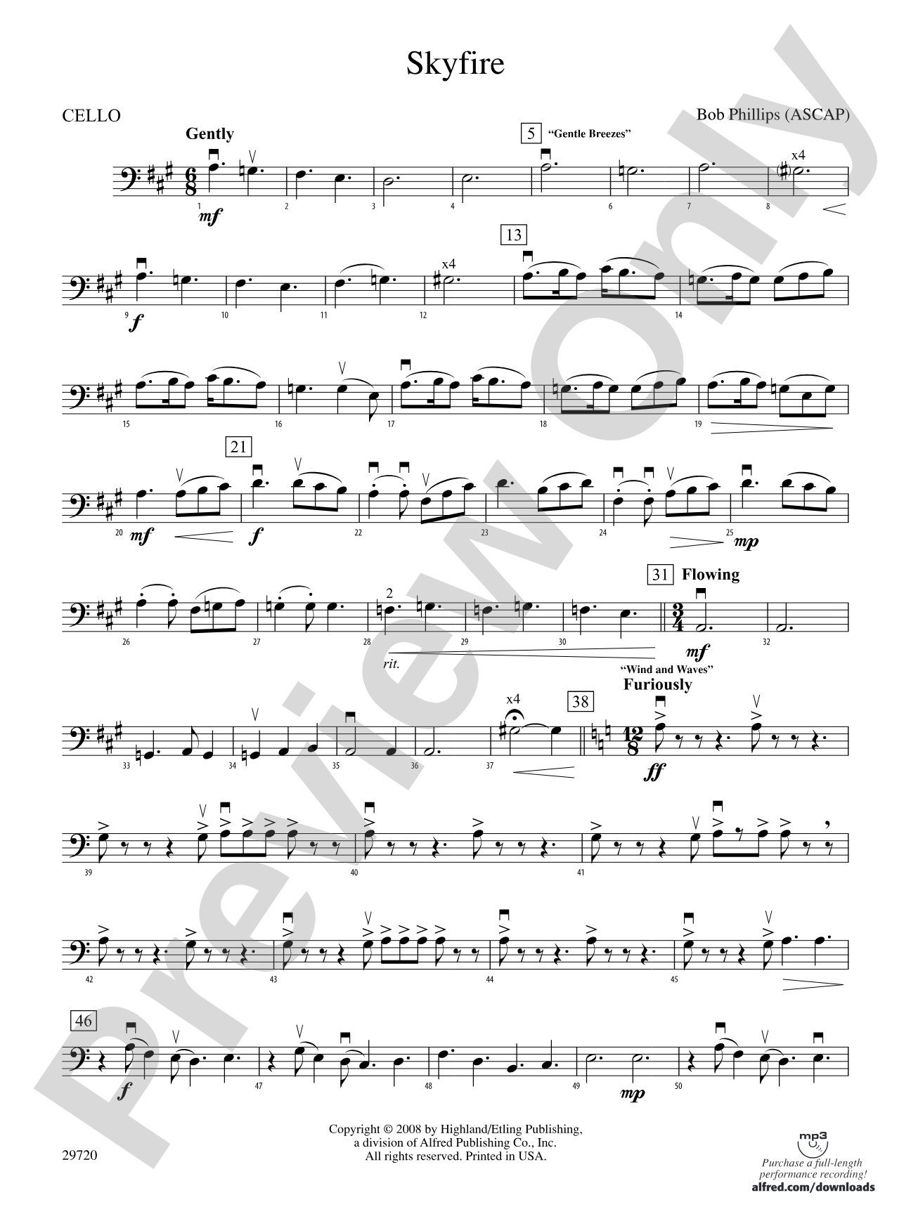 Skyfire: Cello