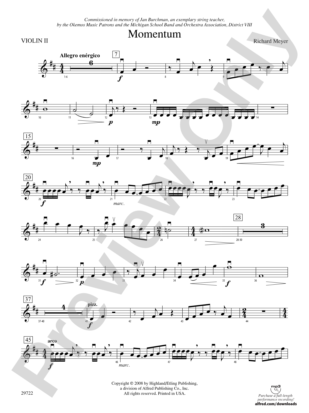 Momentum: 2nd Violin
