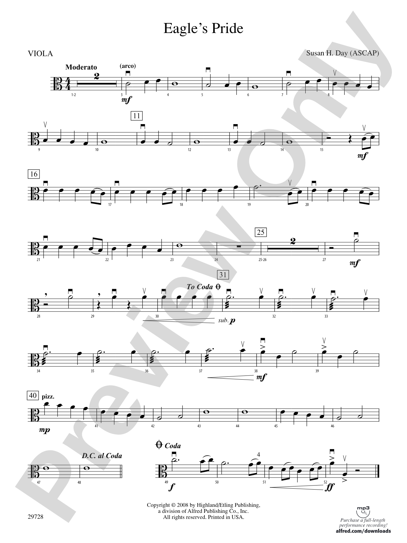 Eagle's Pride: Viola