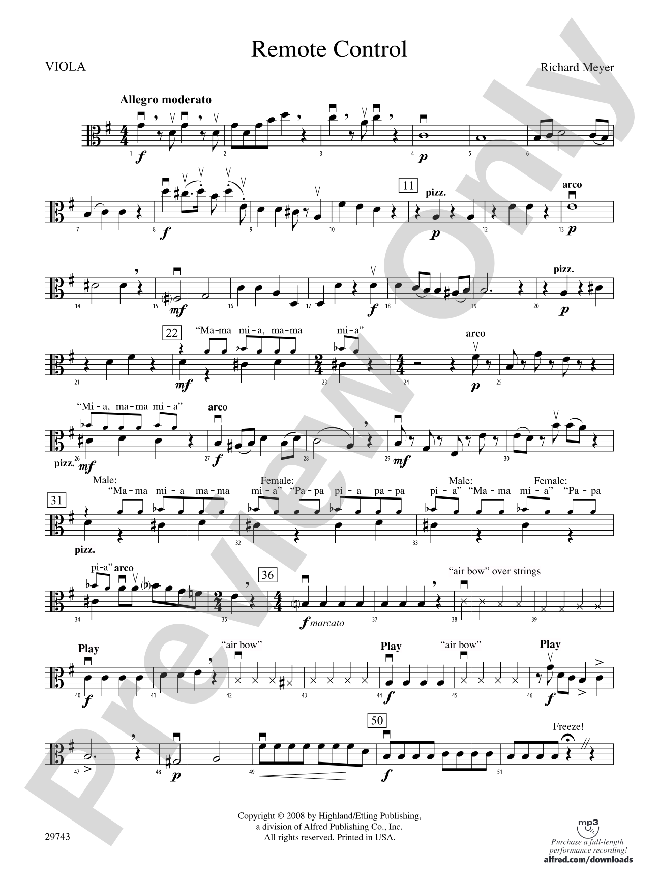 Remote Control: Viola