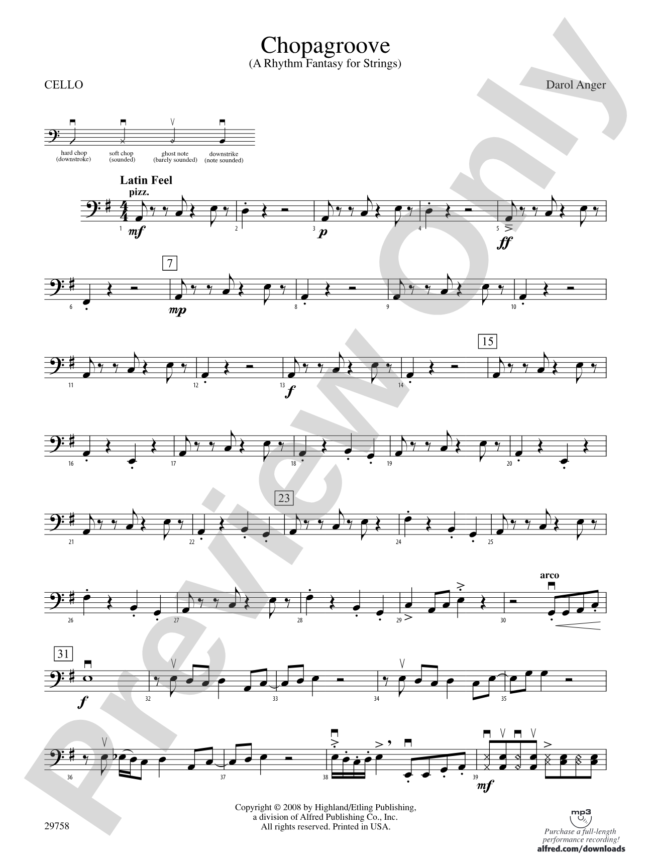 Chopagroove: Cello