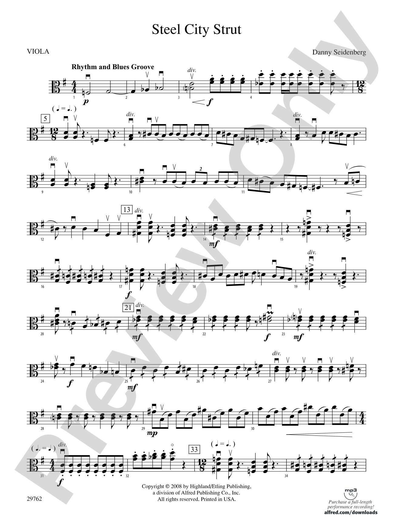 Steel City Strut: Viola