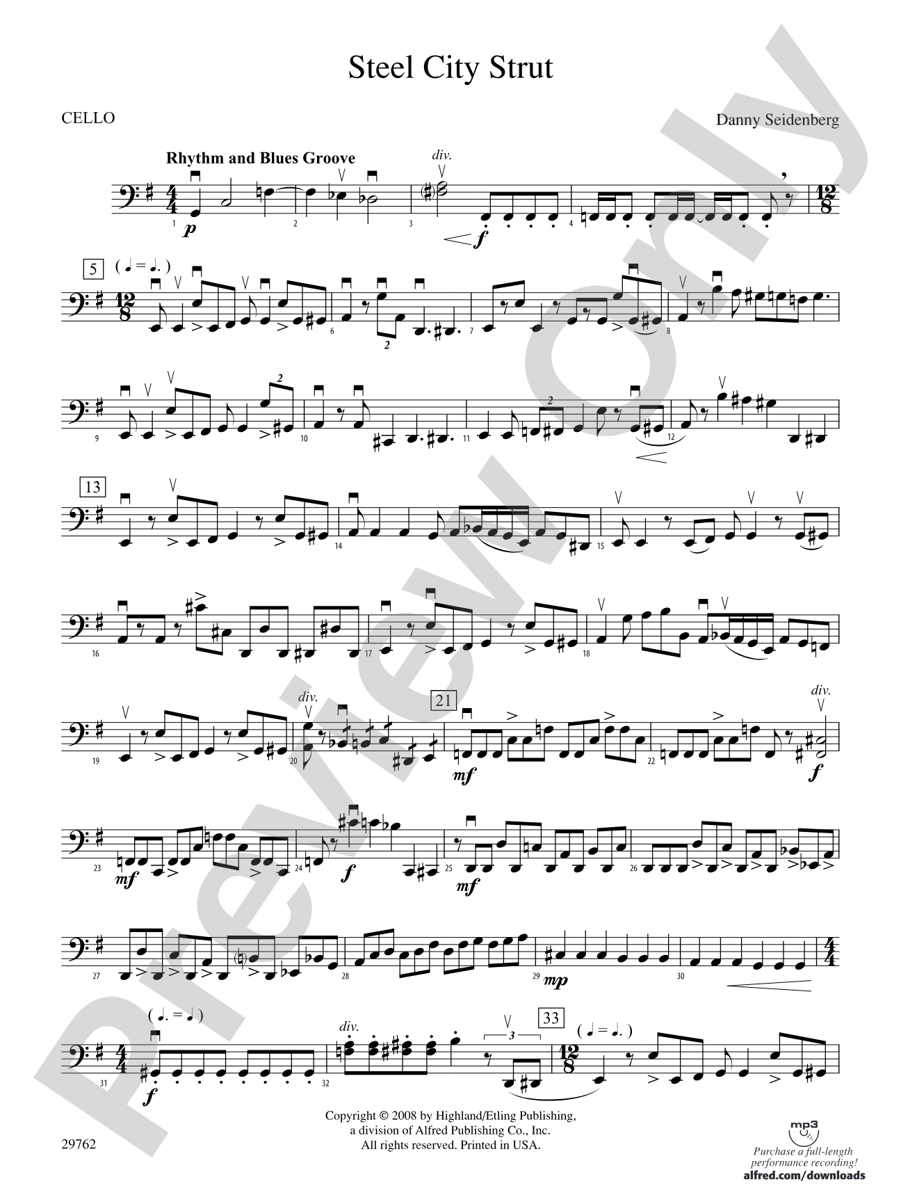 Steel City Strut: Cello
