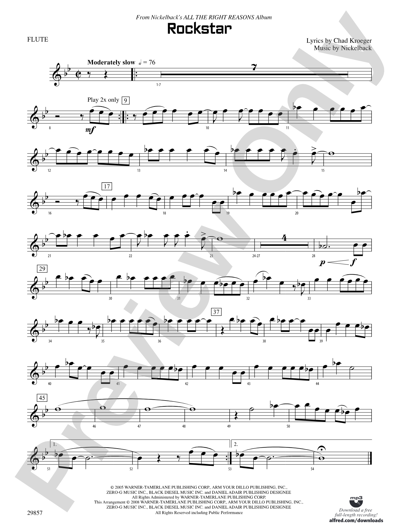 Rockstar: Flute
