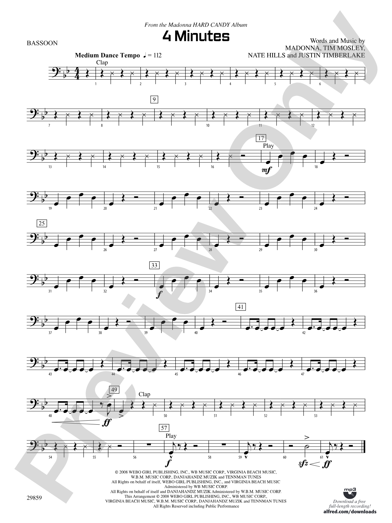 4 Minutes: Bassoon