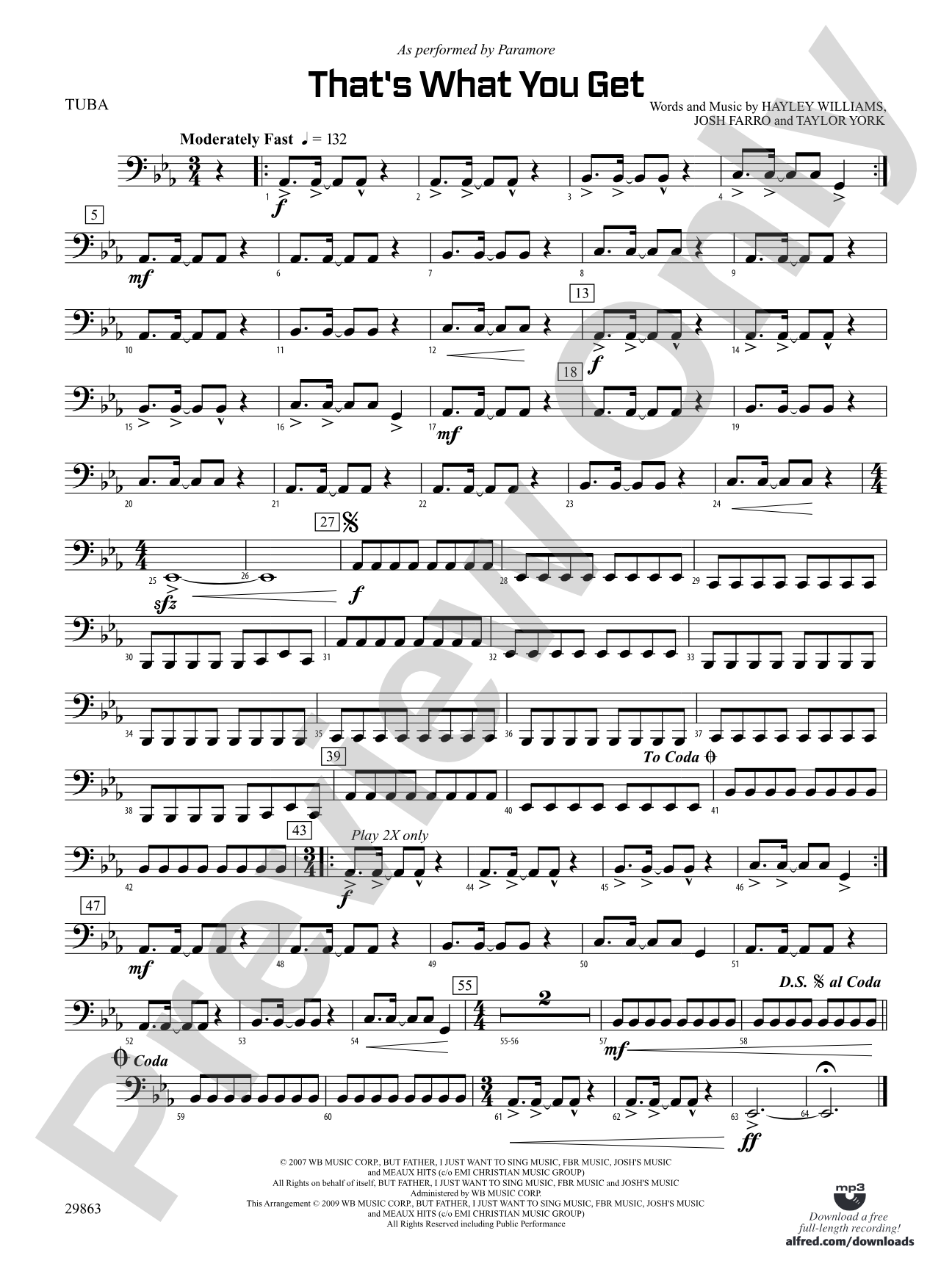 That's What You Get: Tuba