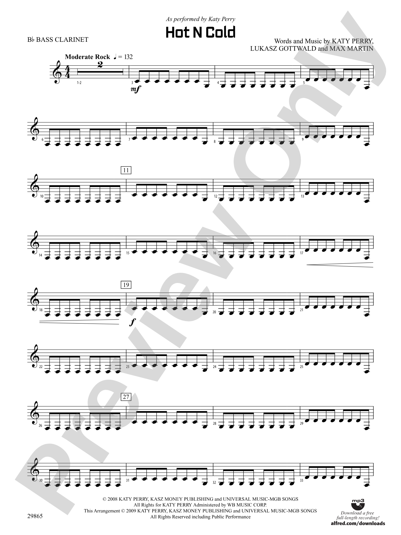 Hot N Cold: B-flat Bass Clarinet
