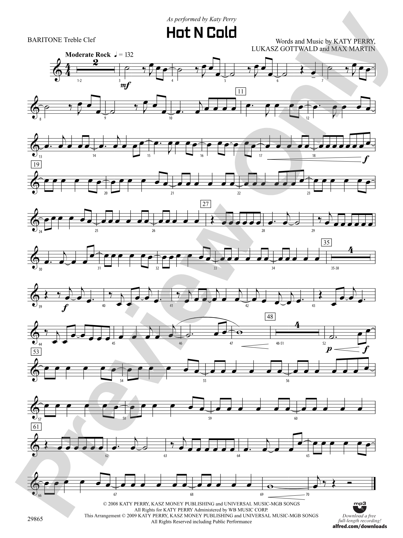 Hot N Cold: Baritone T.C.