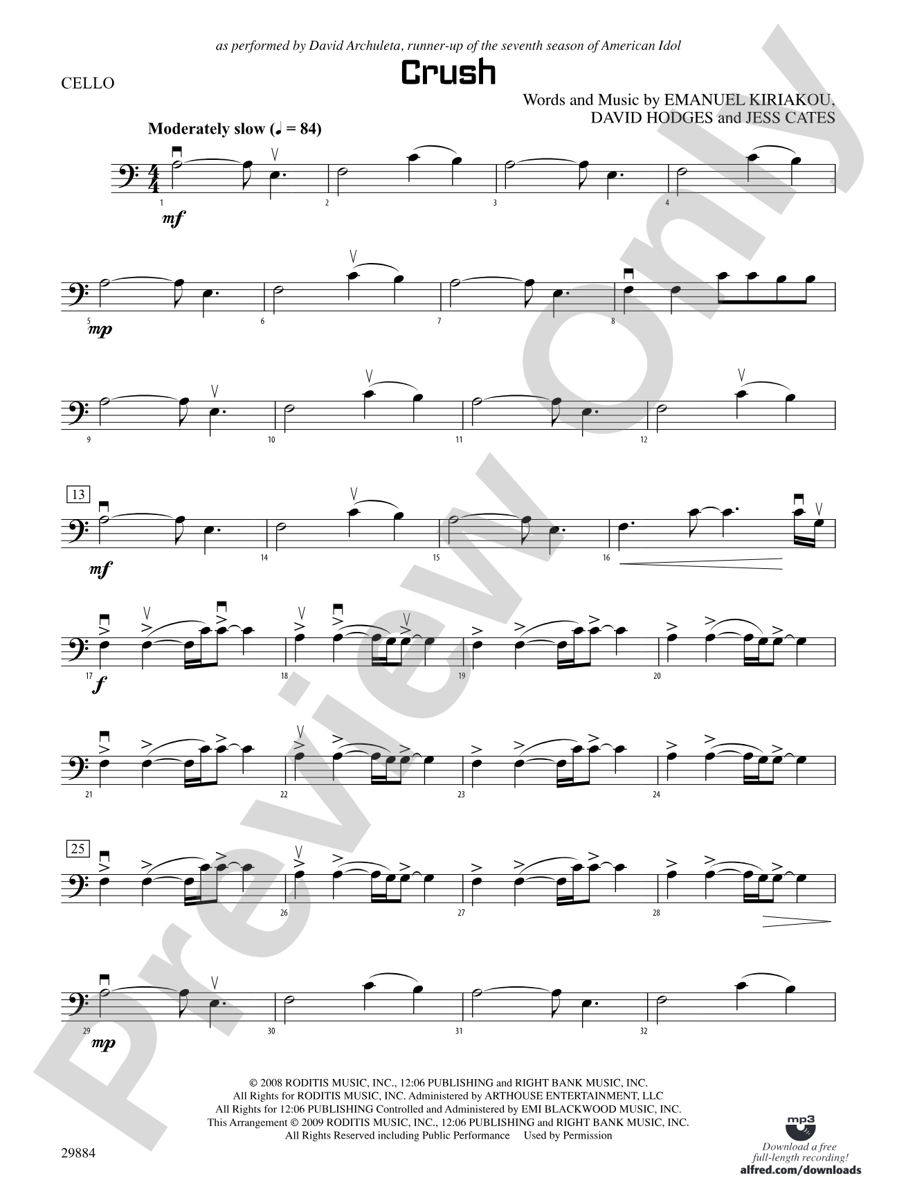 Crush: Cello