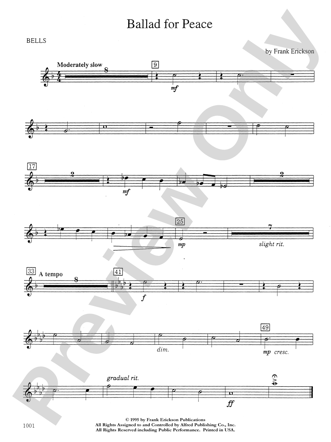 Ballad for Peace: Bells