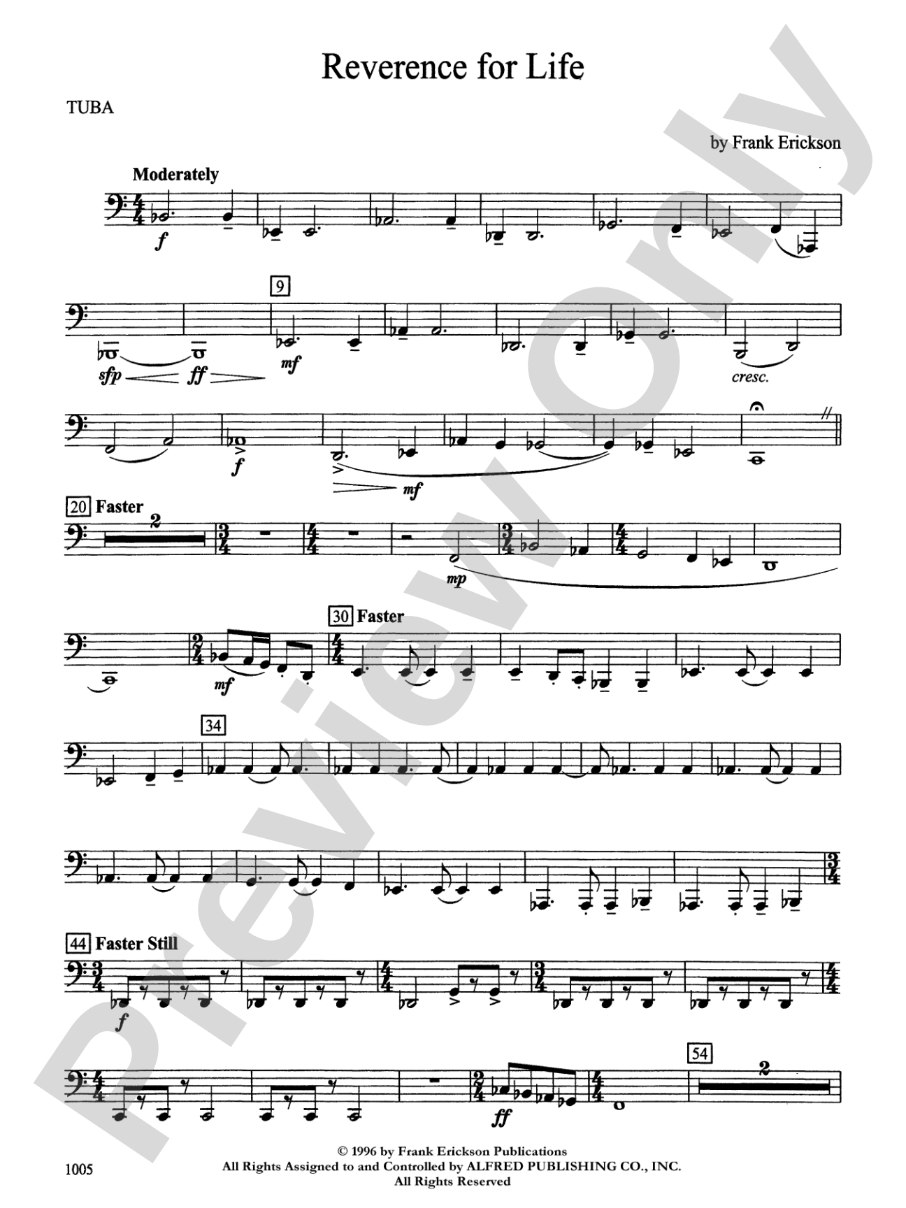 Reverence for Life: Tuba
