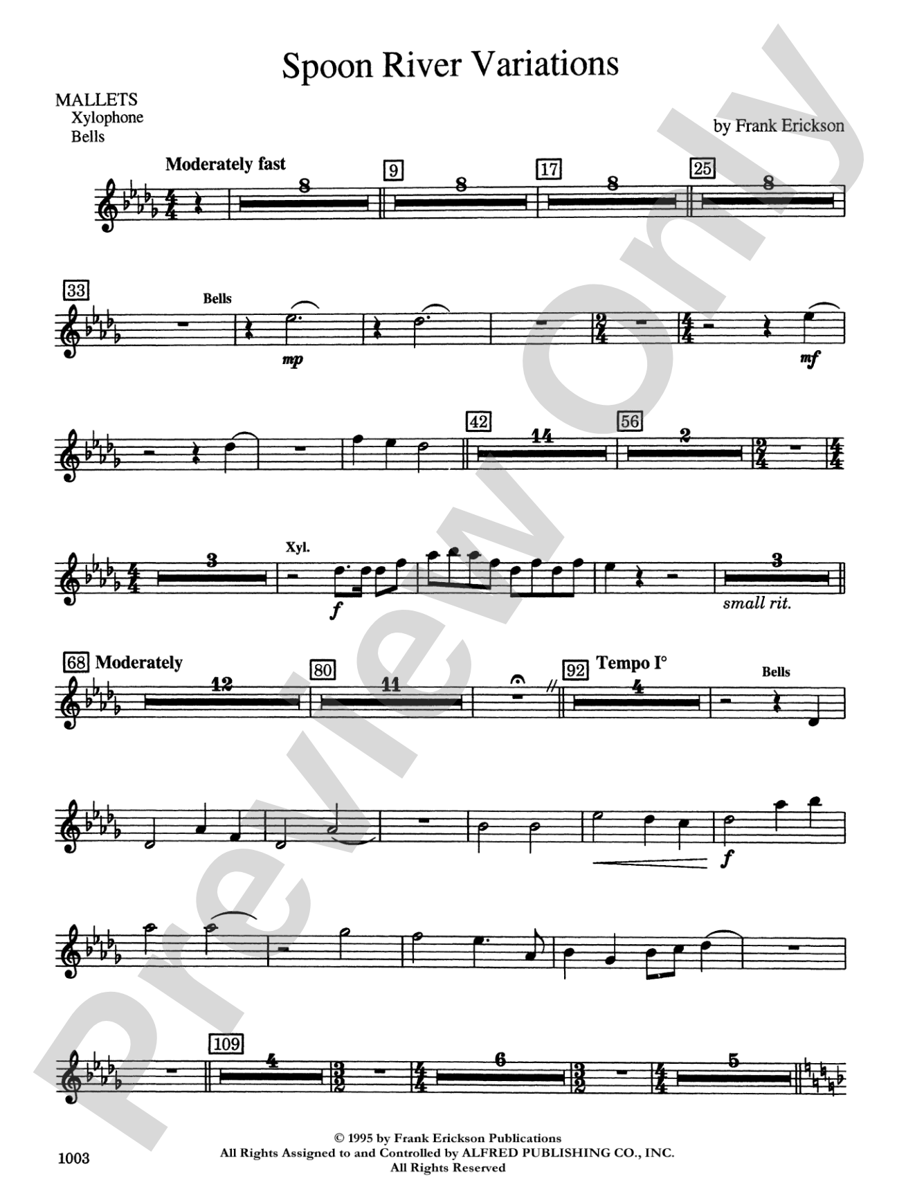 Spoon River Variations: Mallets
