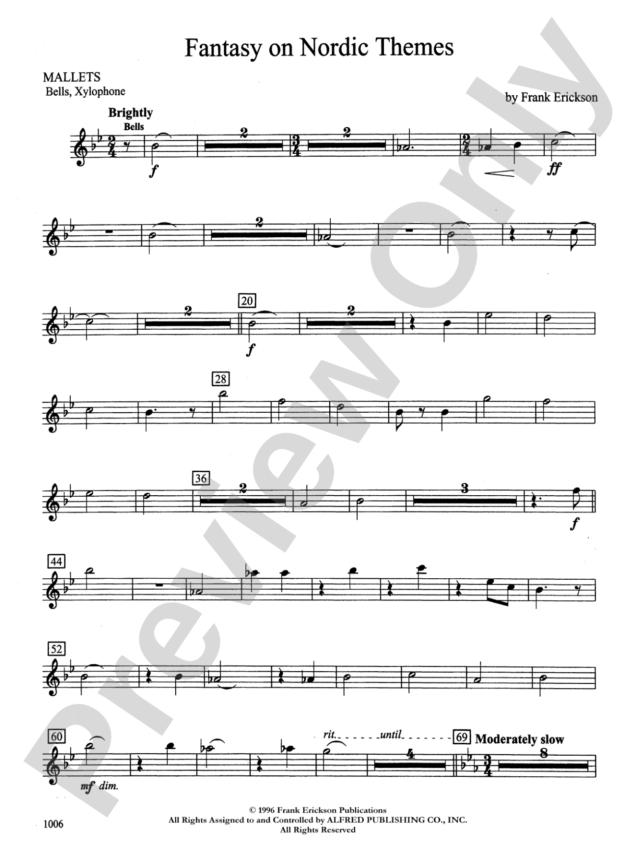 Fantasy on Nordic Themes: Mallets