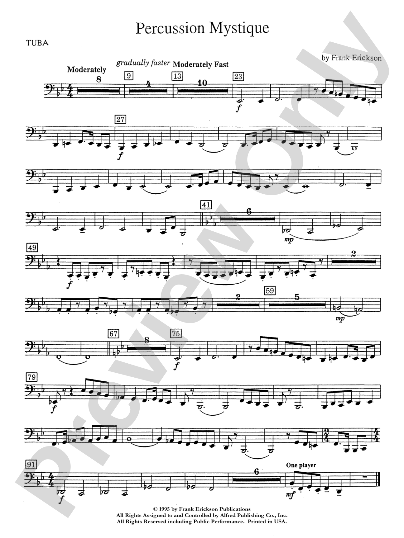 Percussion Mystique: Tuba