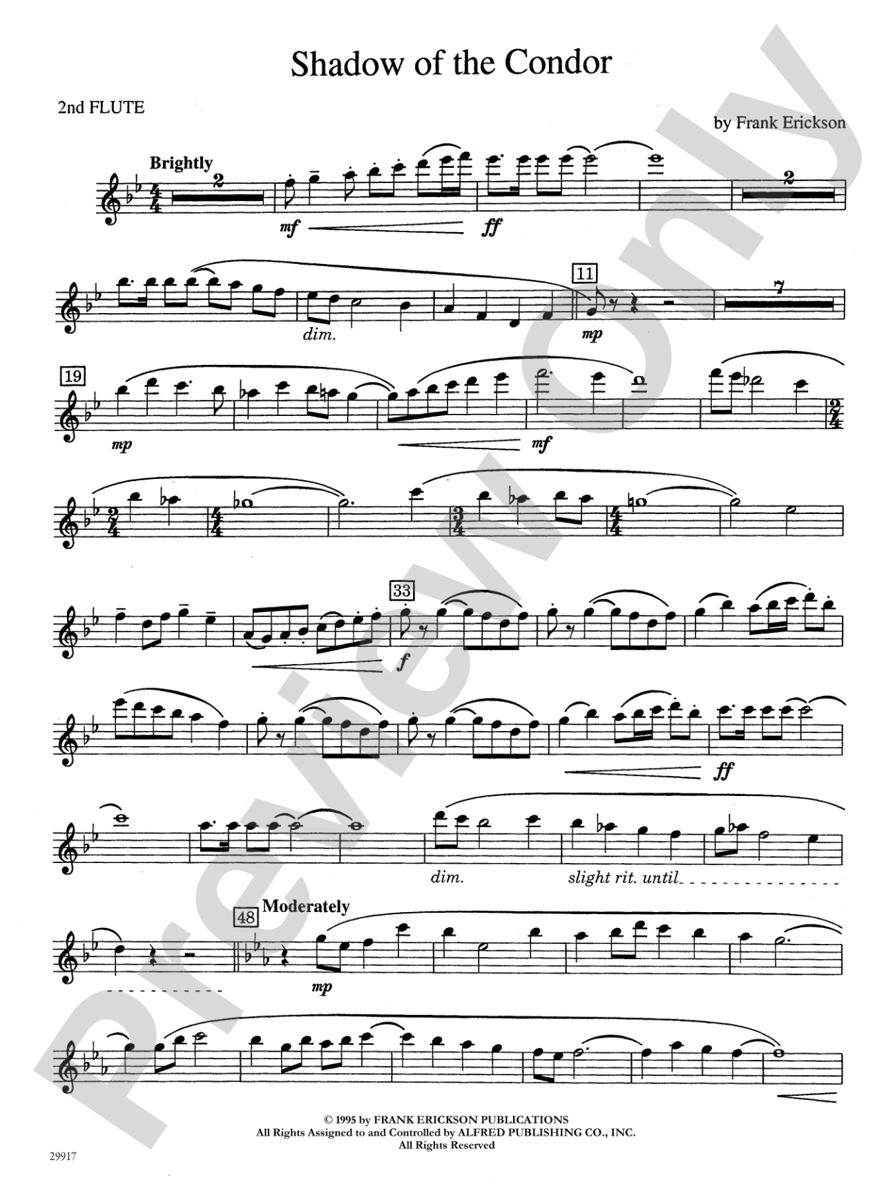 Shadow of the Condor: 2nd Flute