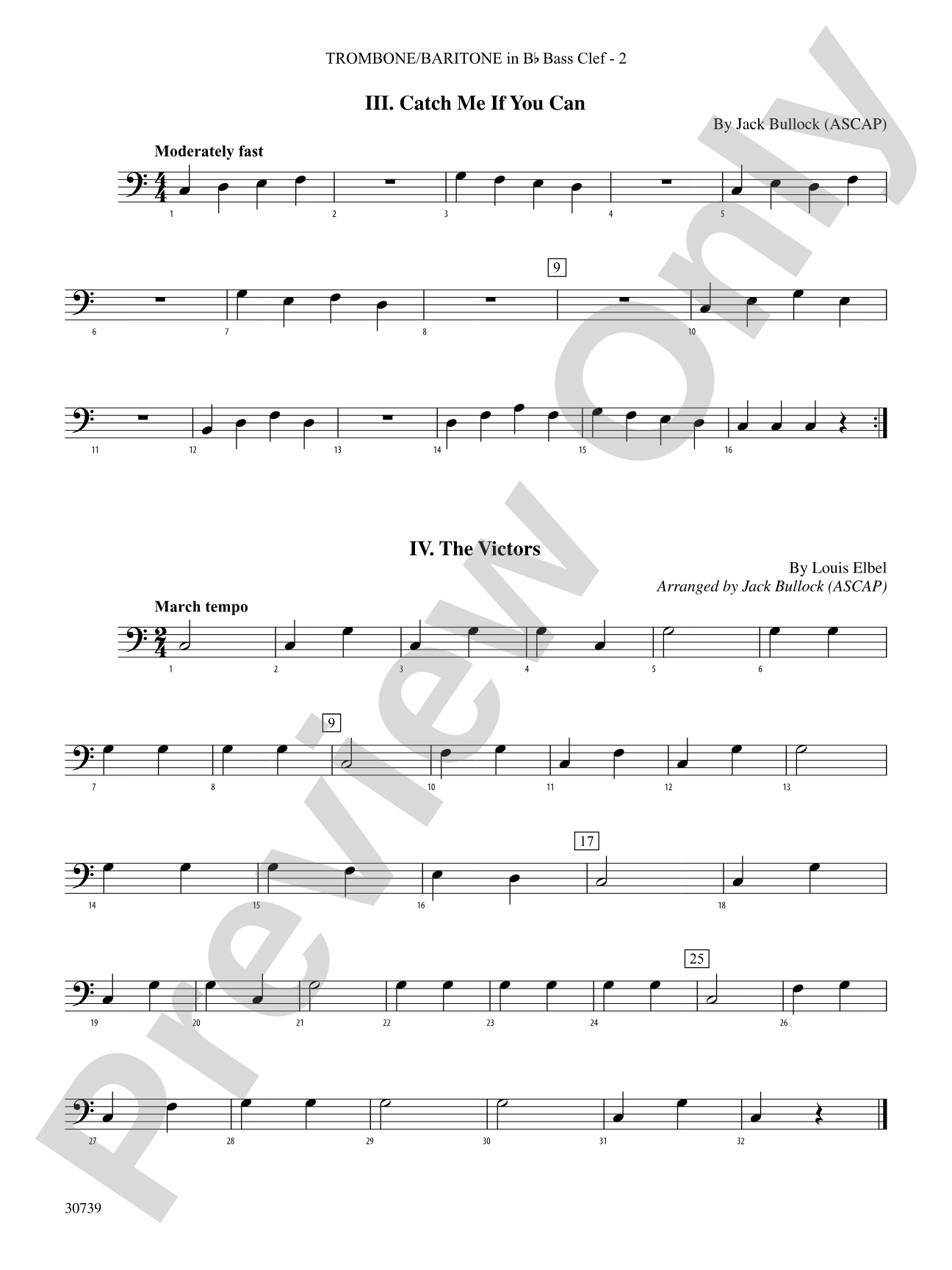 Belwin Very Beginning Band Kit #5: (wp) 1st B-flat Trombone B.C.
