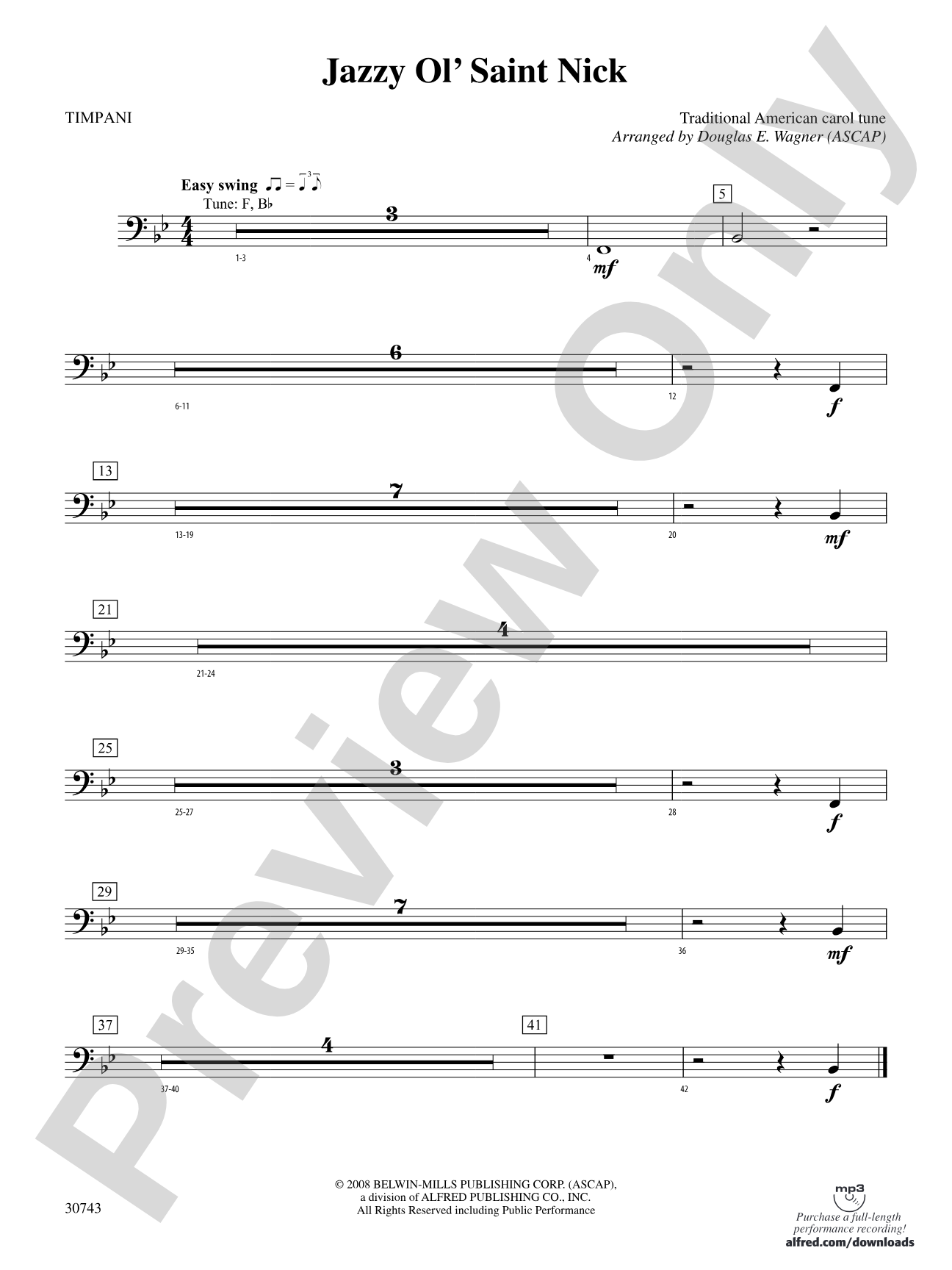 Jazzy Ol' Saint Nick: Timpani