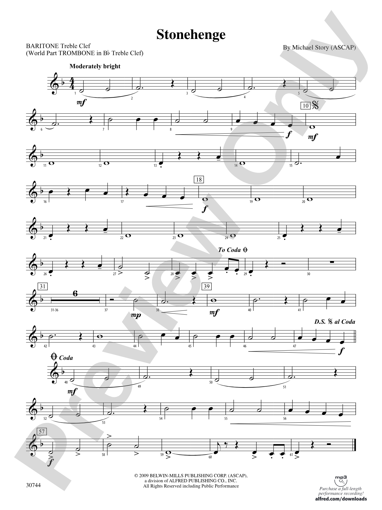 Stonehenge: Baritone T.C.