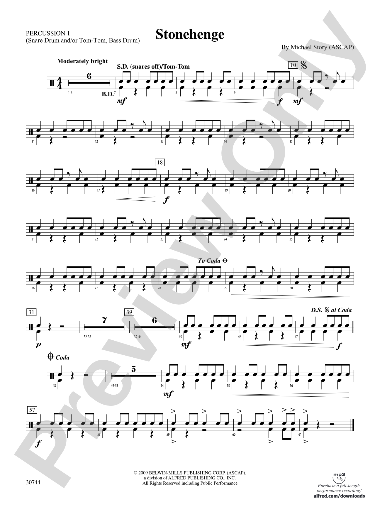 Stonehenge: 1st Percussion