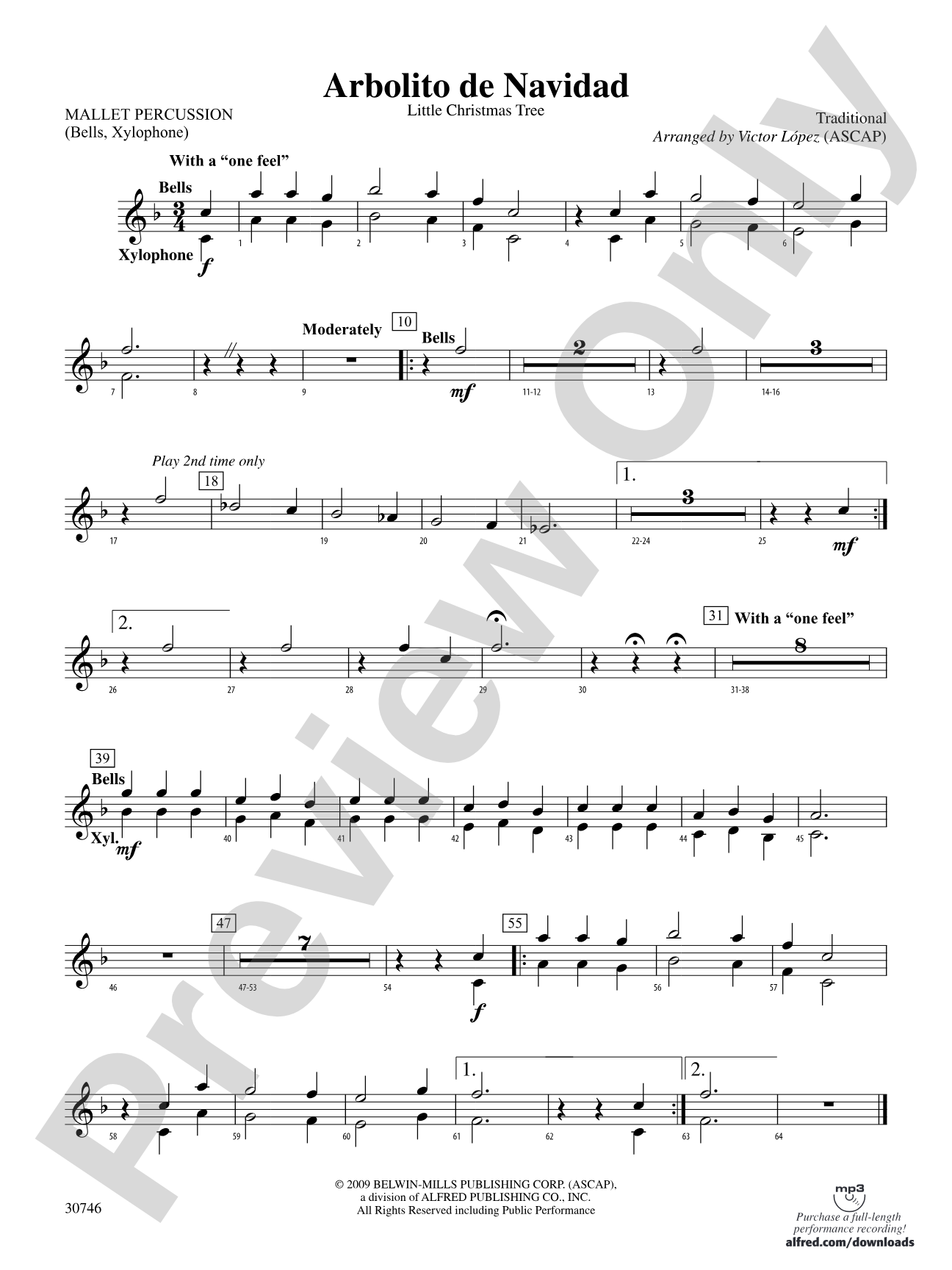 Arbolito de Navidad: Mallets