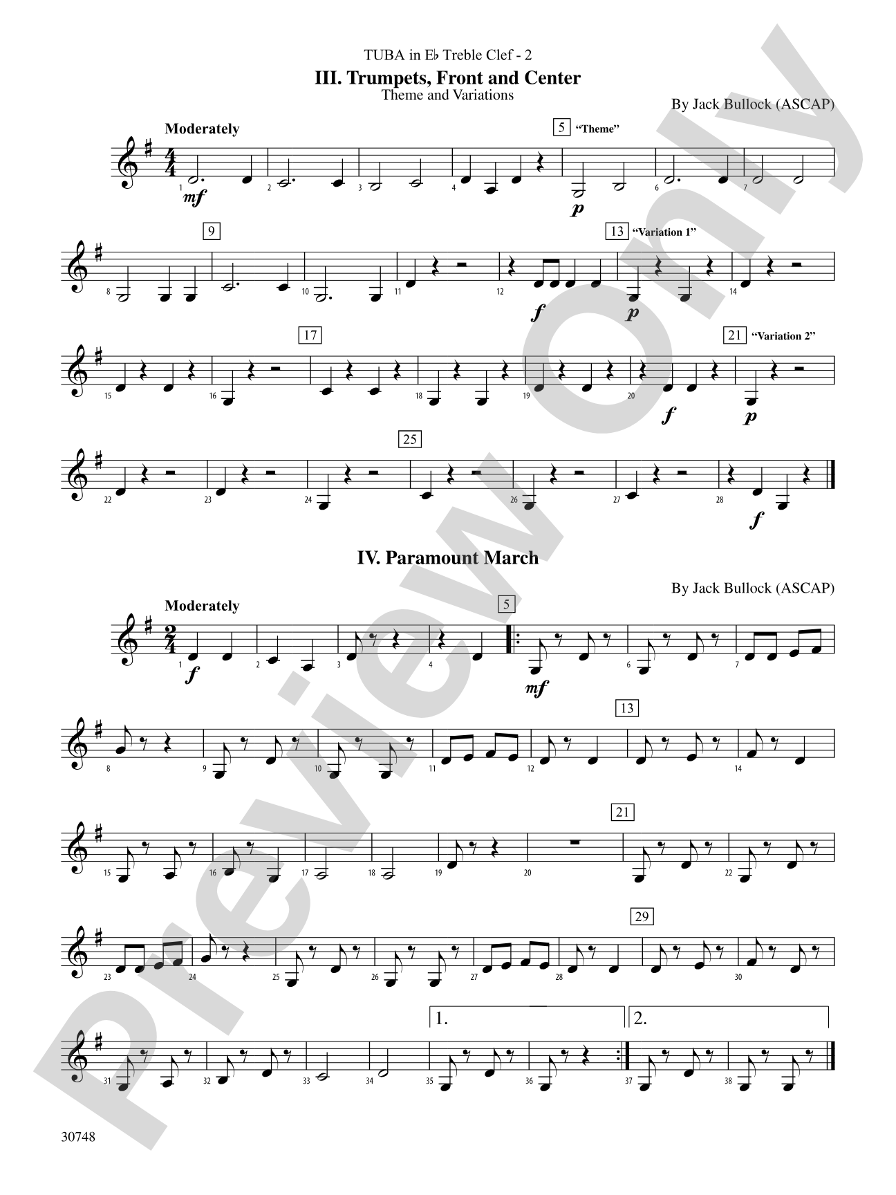 Belwin Beginning Band Kit #5: (wp) E-flat Tuba T.C.