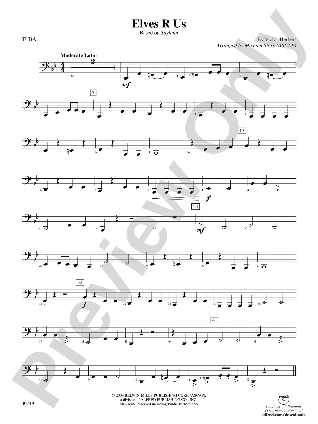 Elves R Us (Based on Toyland): Tuba