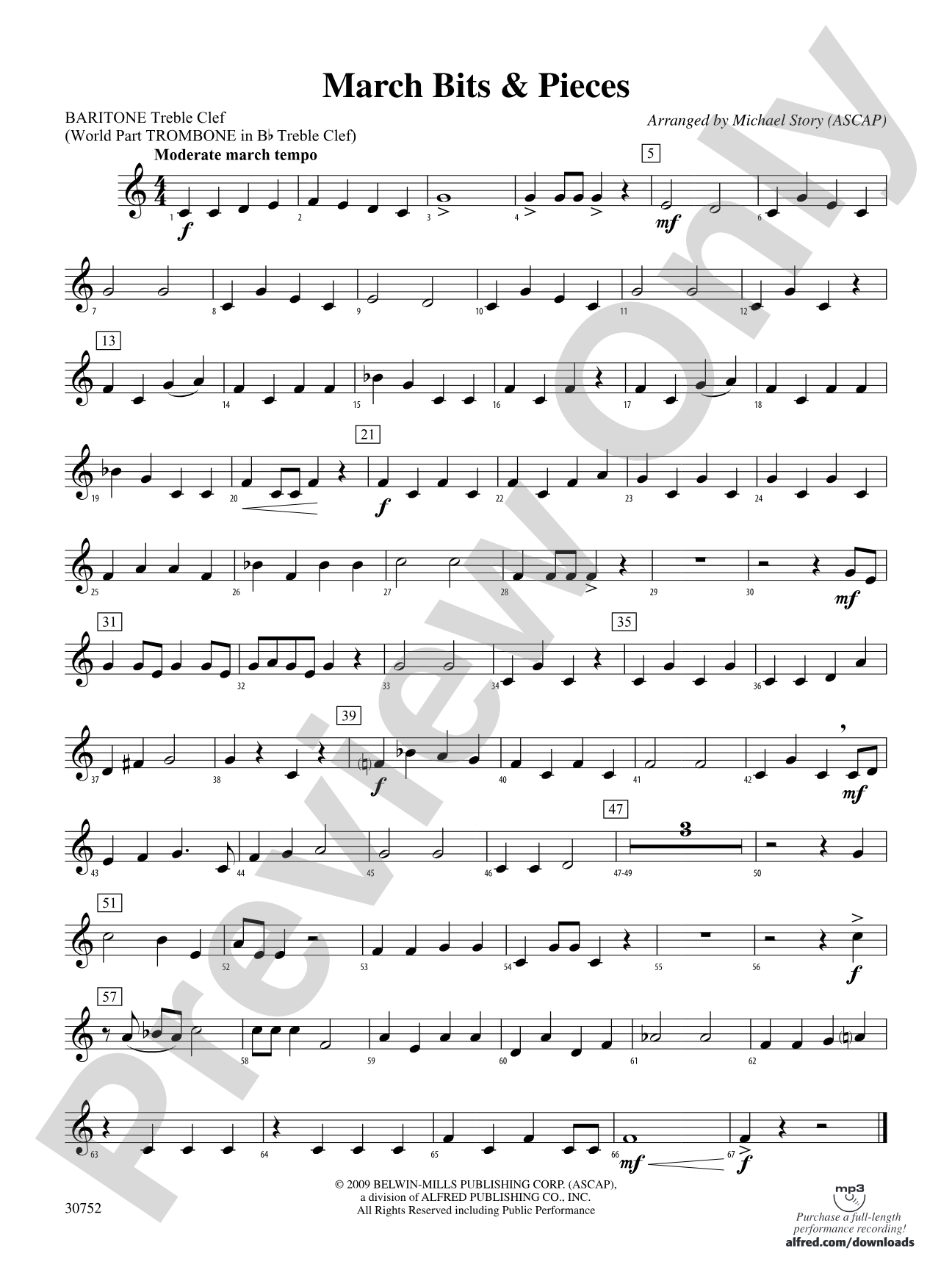March Bits & Pieces: Baritone T.C.
