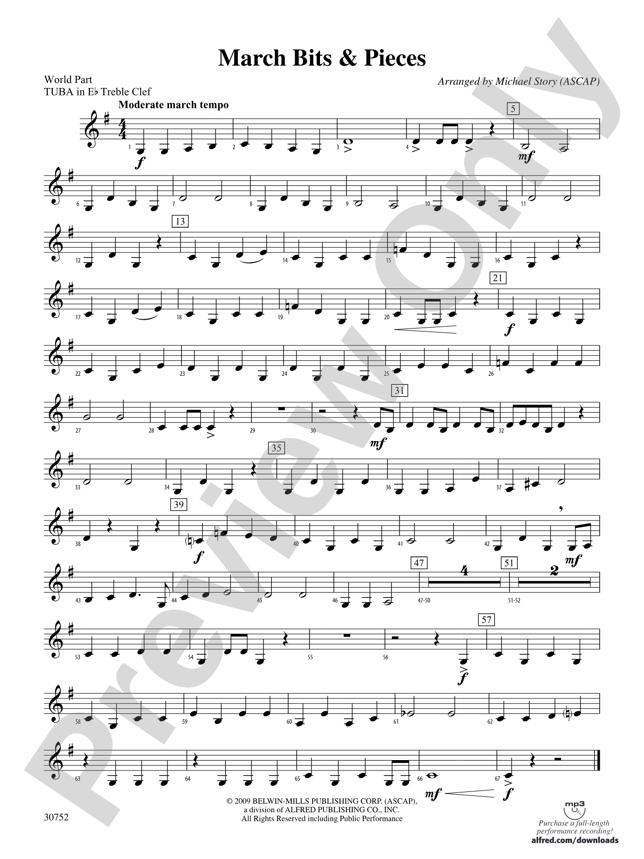 March Bits & Pieces: (wp) E-flat Tuba T.C.
