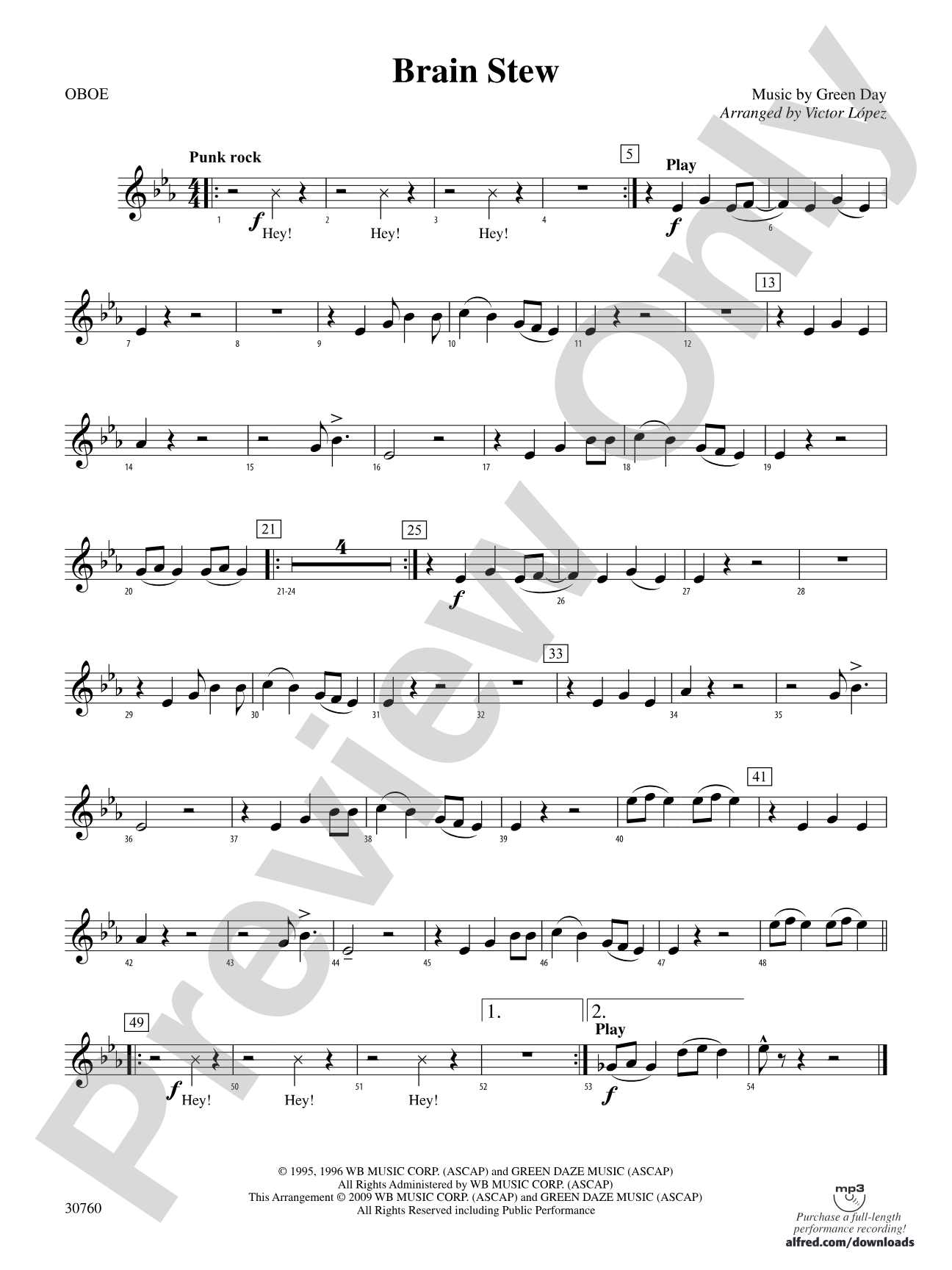 Brain Stew: Oboe