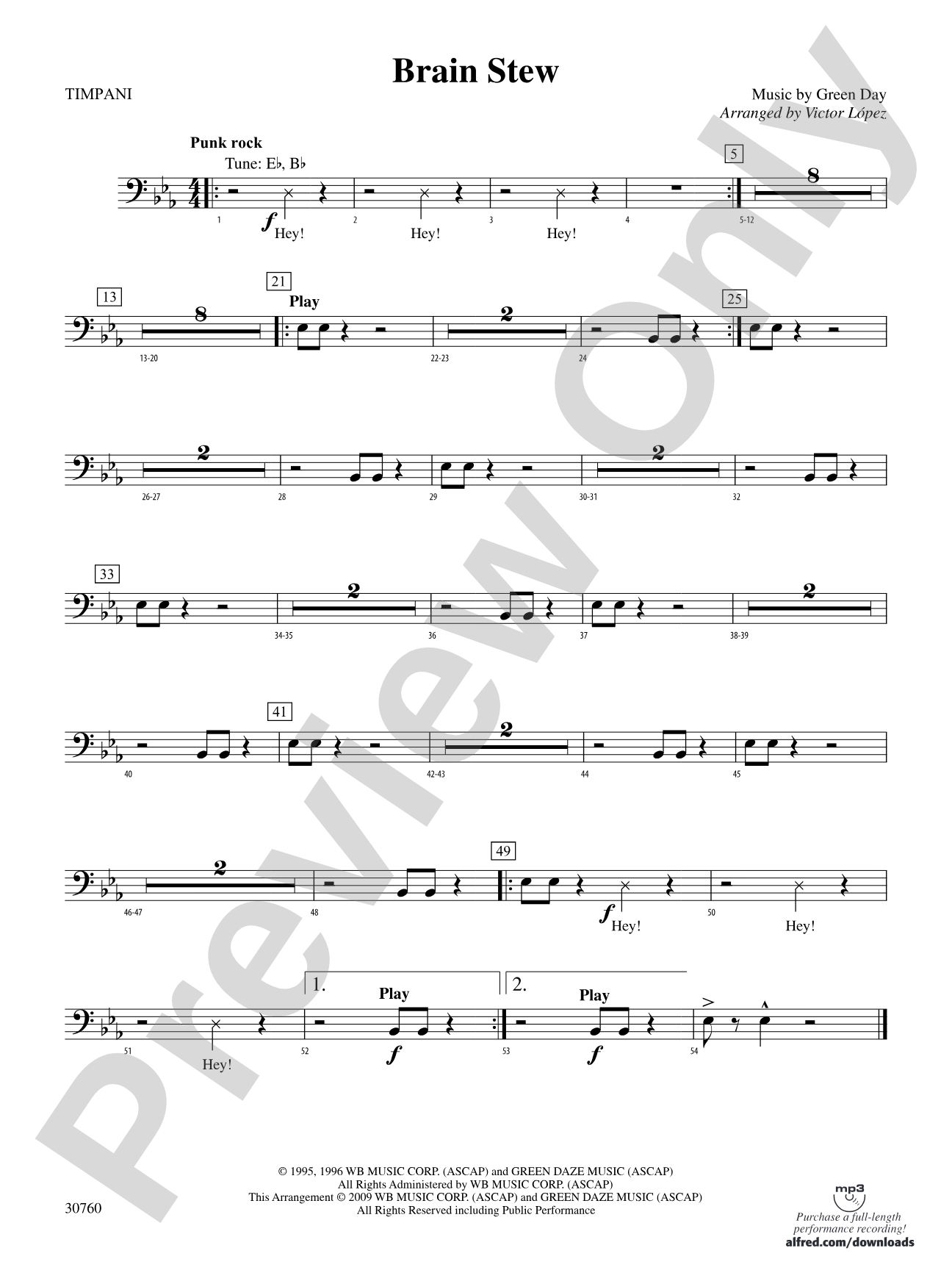 Brain Stew: Timpani