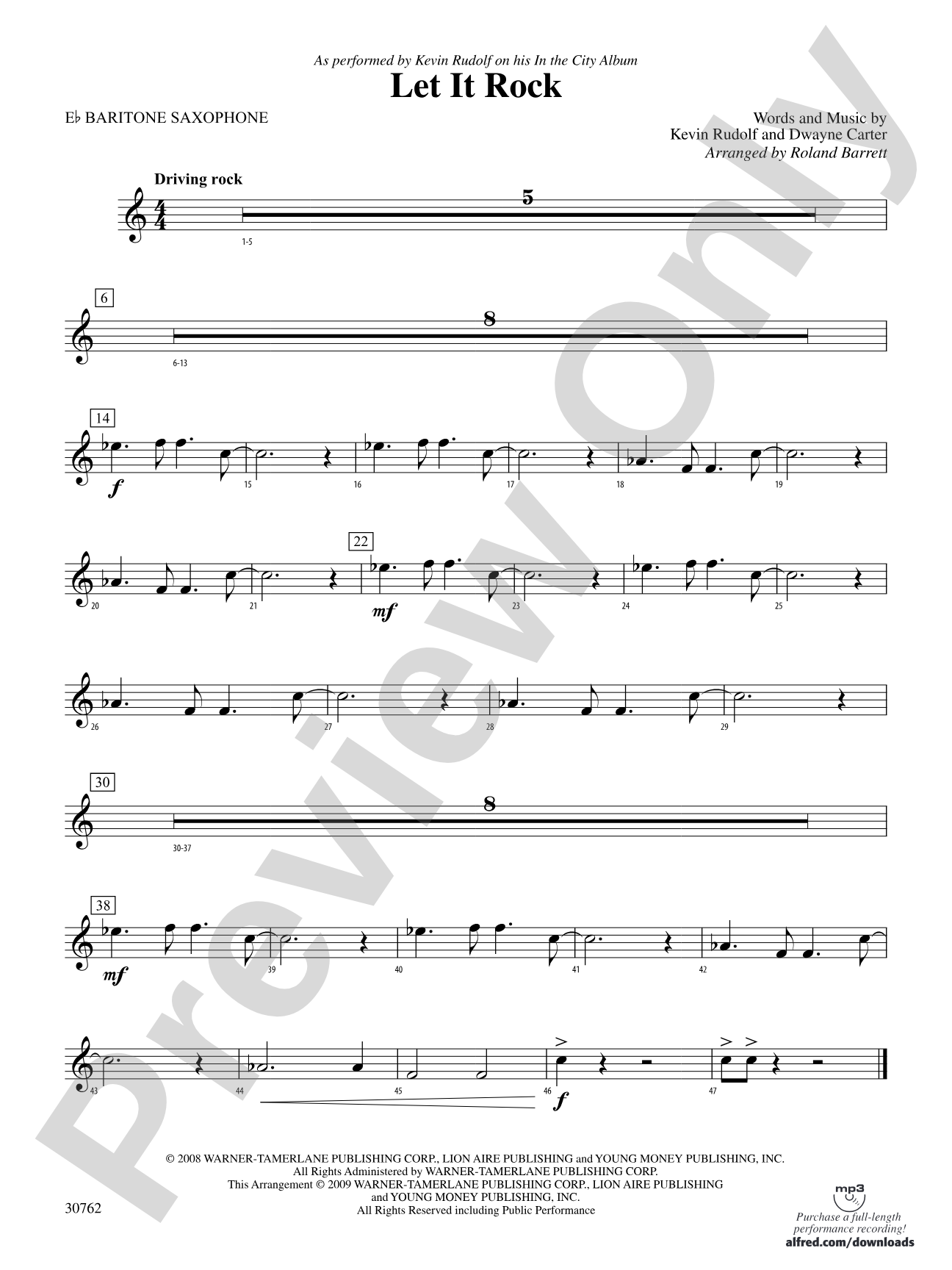 Let It Rock: E-flat Baritone Saxophone