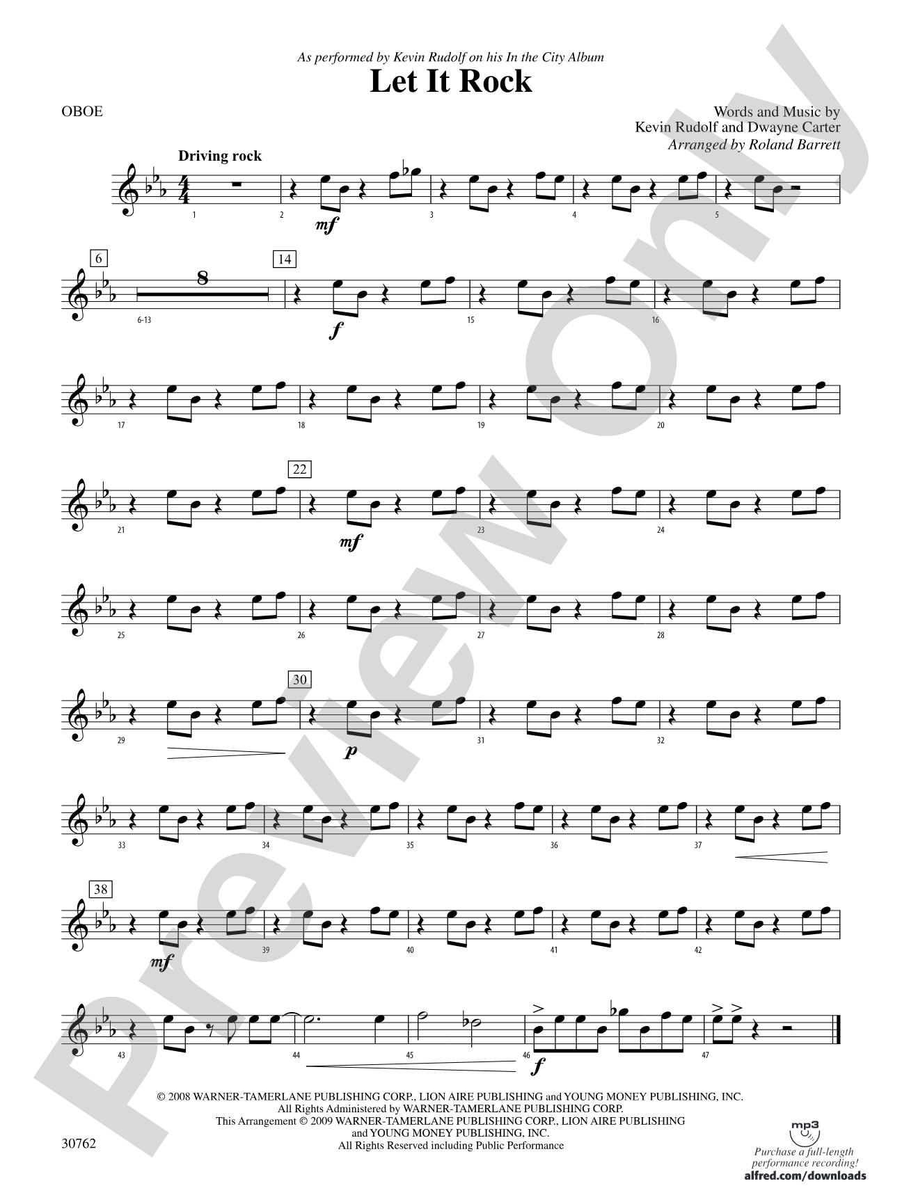 Let It Rock: Oboe