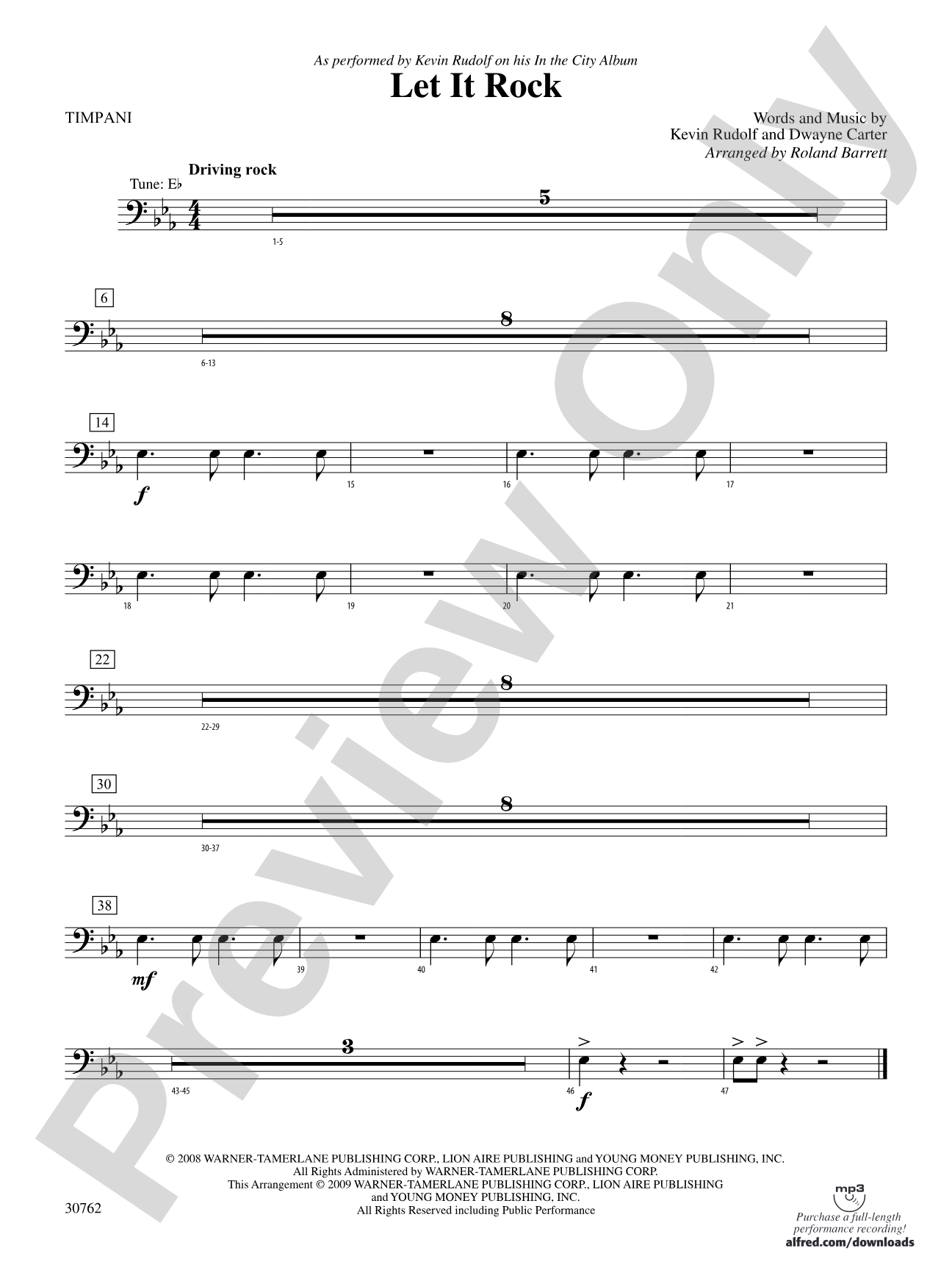 Let It Rock: Timpani