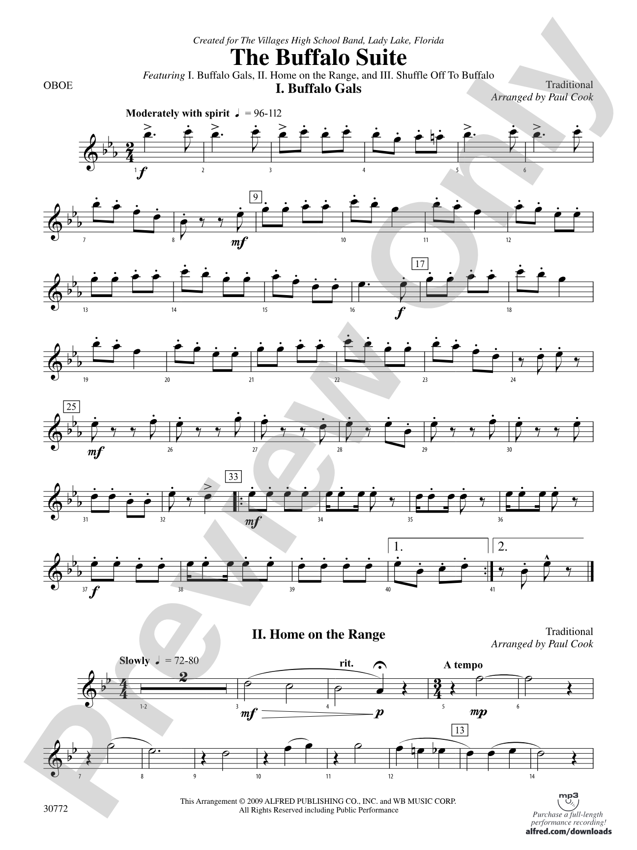 The Buffalo Suite: Oboe