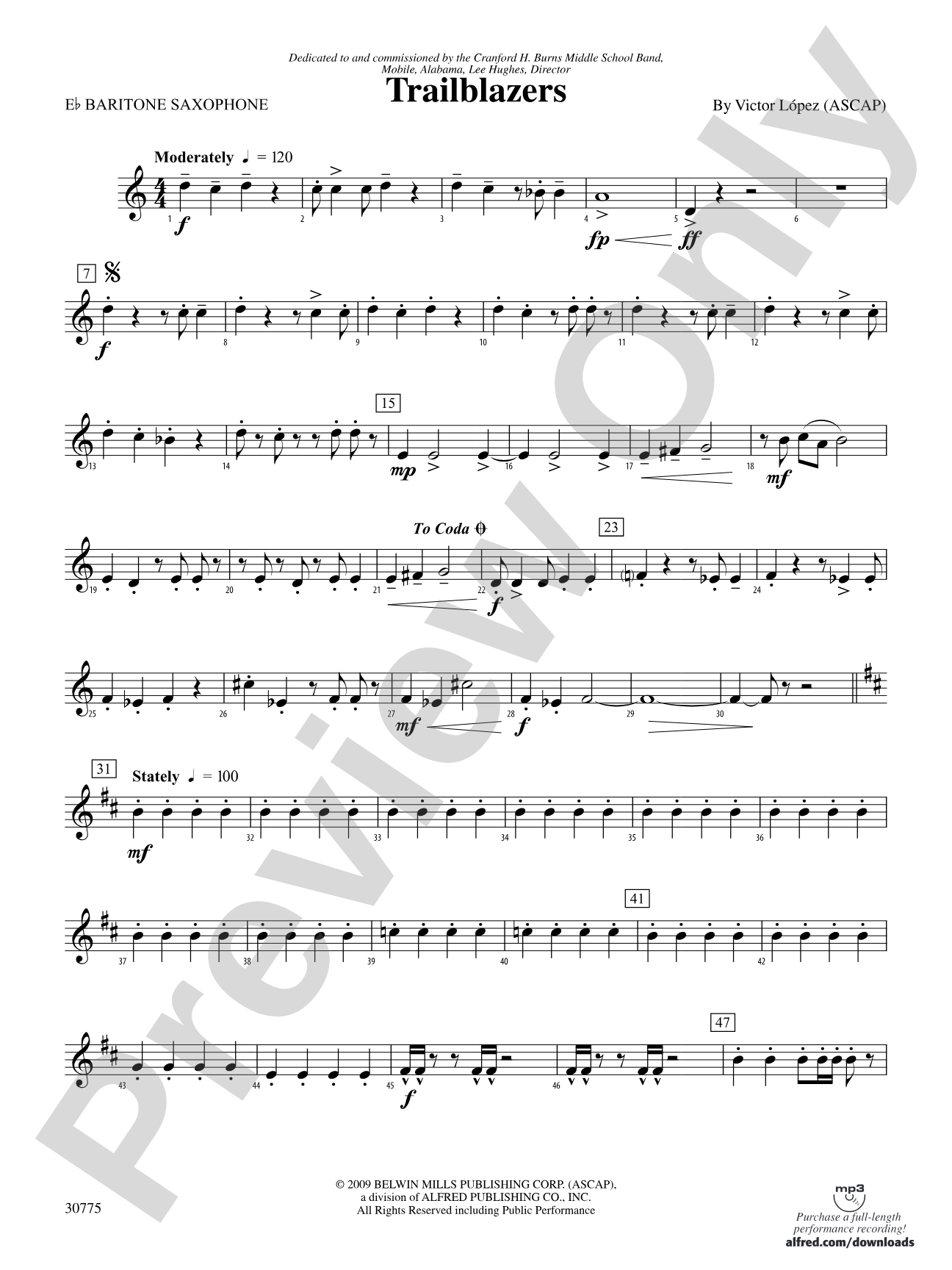 Trailblazers: E-flat Baritone Saxophone