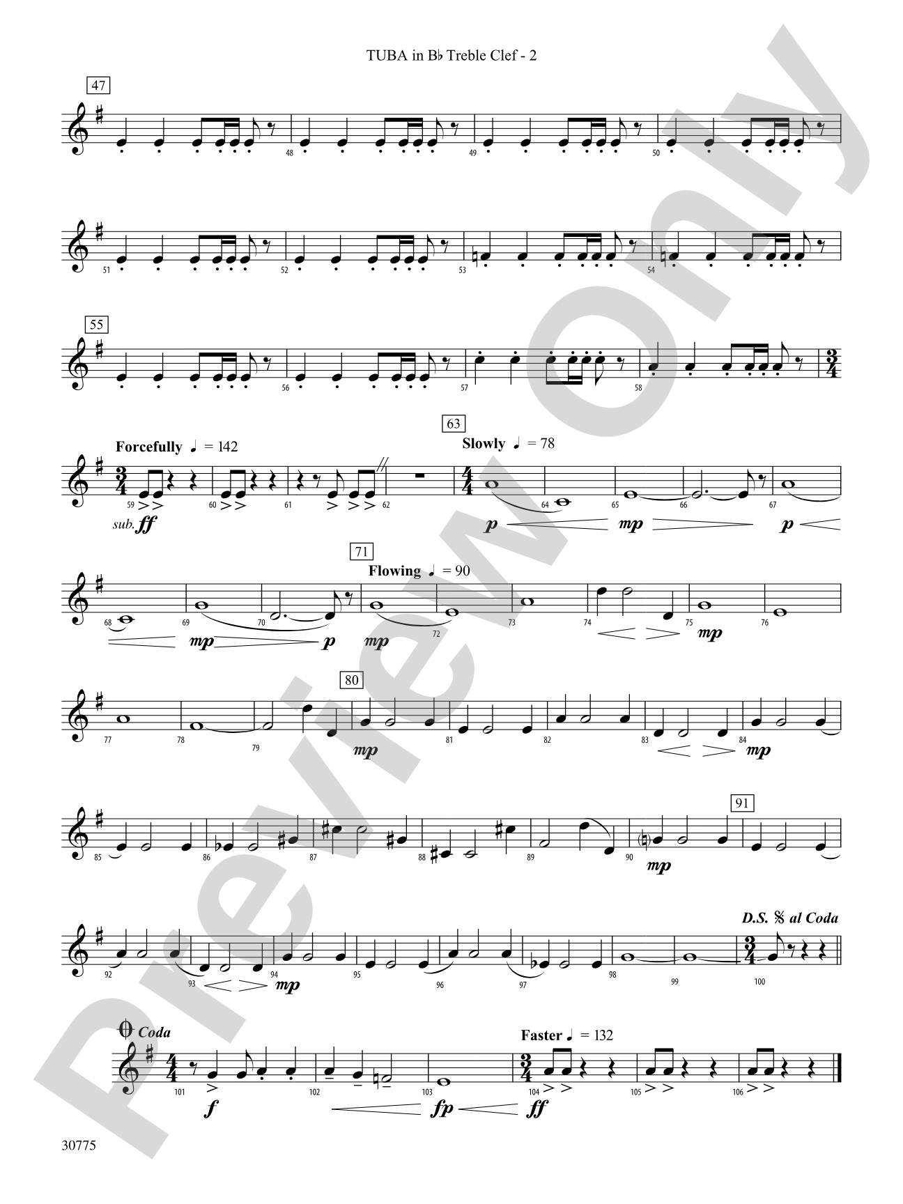 Trailblazers: (wp) B-flat Tuba T.C.