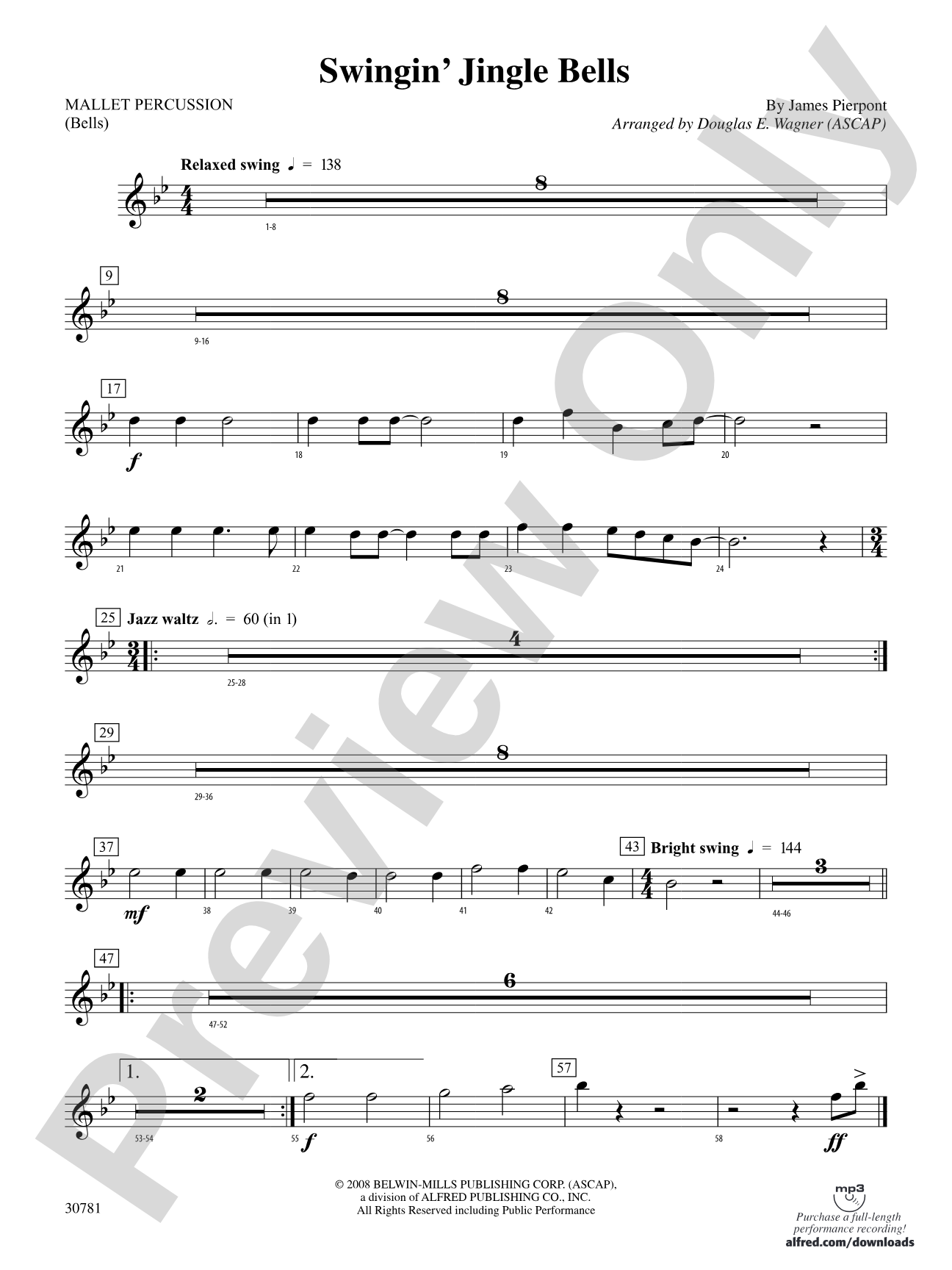 Swingin' Jingle Bells: Mallets