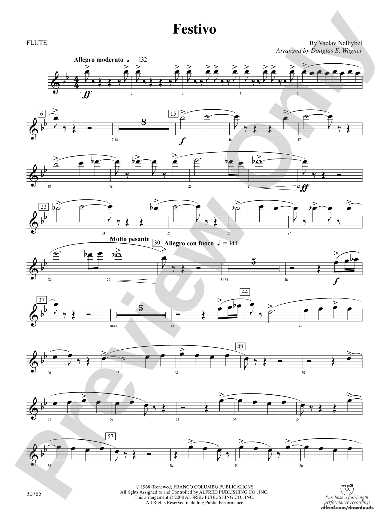 Festivo: Flute