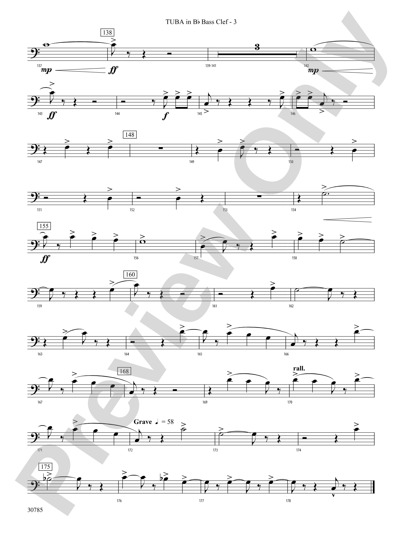 Festivo: (wp) B-flat Tuba B.C.