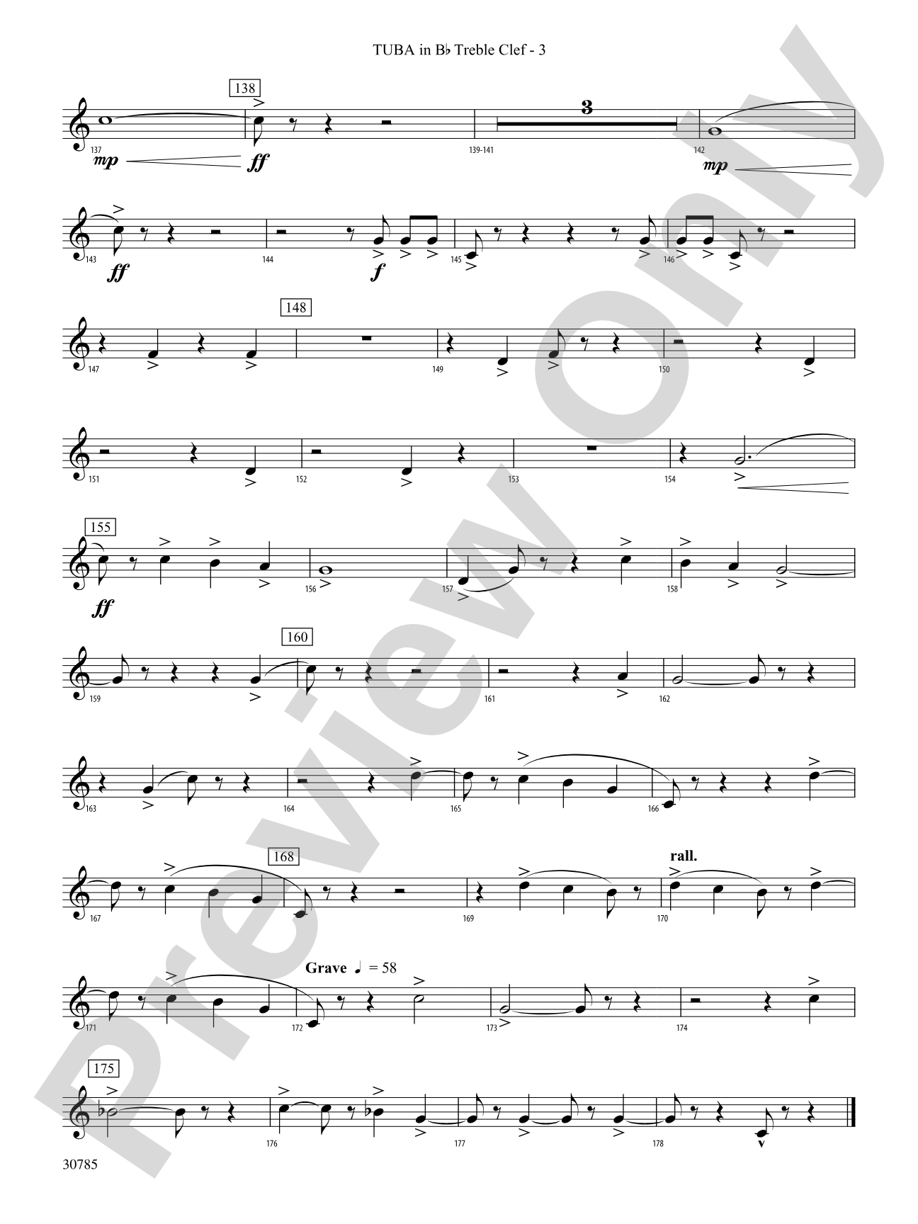 Festivo: (wp) B-flat Tuba T.C.