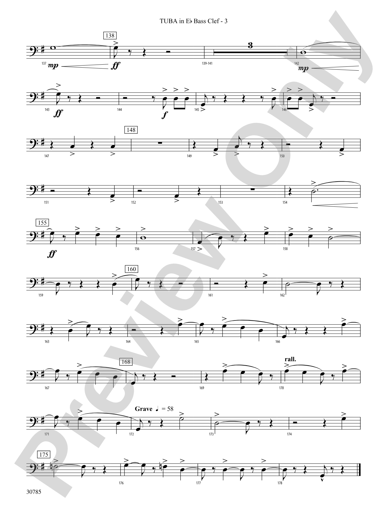 Festivo: (wp) E-flat Tuba B.C.