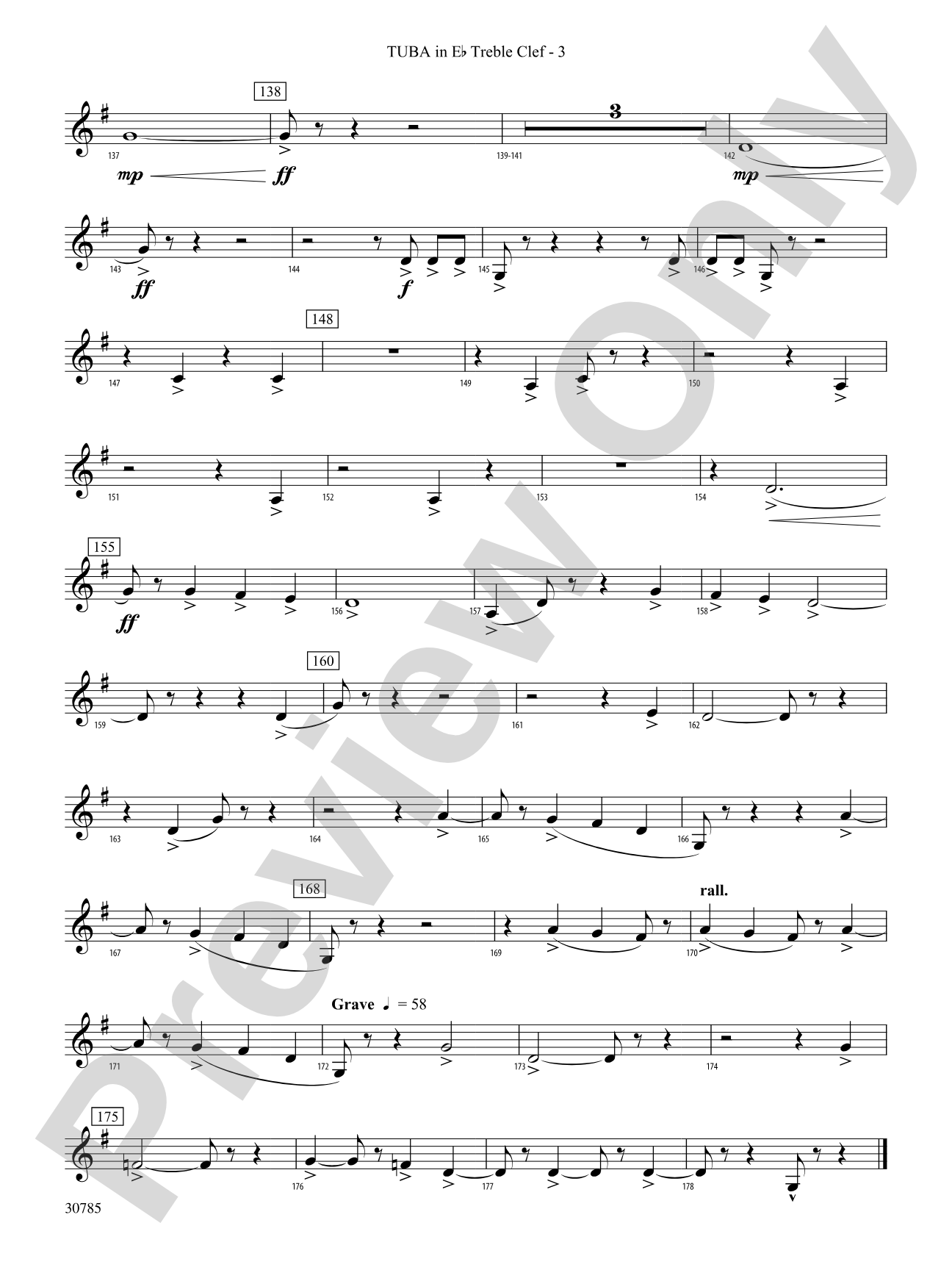 Festivo: (wp) E-flat Tuba T.C.