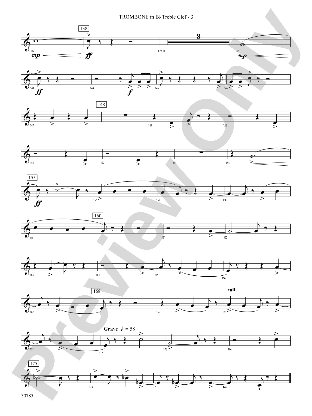Festivo: (wp) 1st B-flat Trombone T.C.