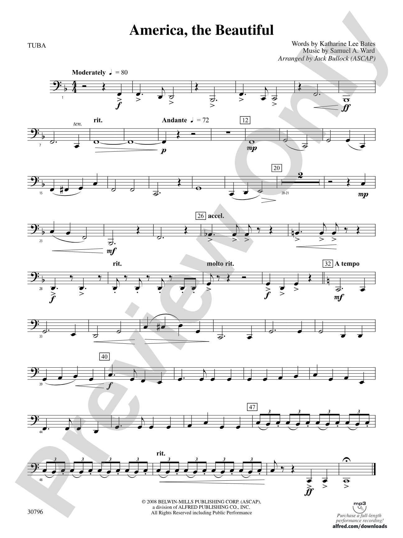 America, the Beautiful: Tuba