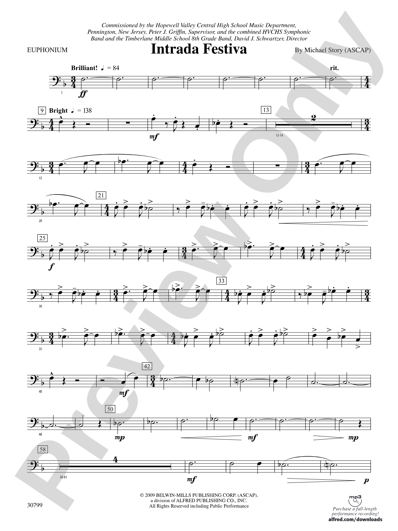 Intrada Festiva: Baritone B.C.