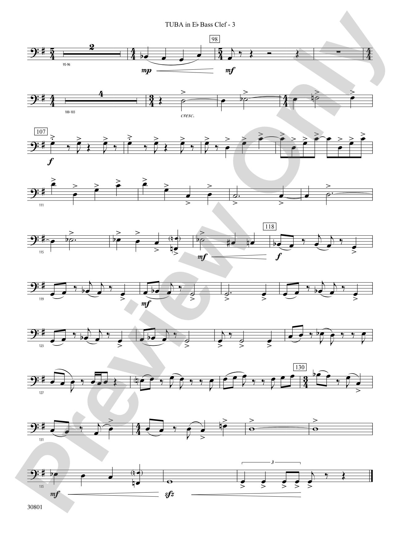 Longwood Celebration: (wp) E-flat Tuba B.C.